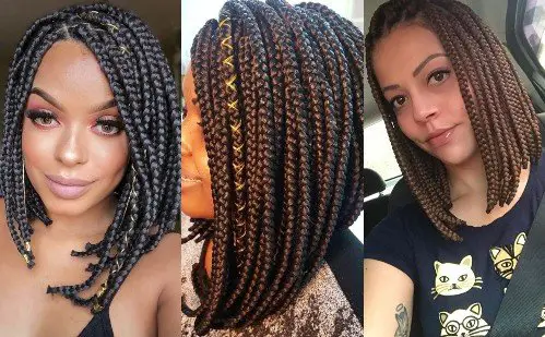 Featured image of post Bob Box Braids With Curls